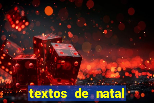 textos de natal para leitura